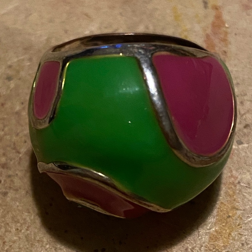 Fantastic retro sterling ring
